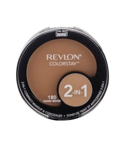 Revlon ColorStay 2-In-1 Compact Makeup & Concealer, Sand Beige