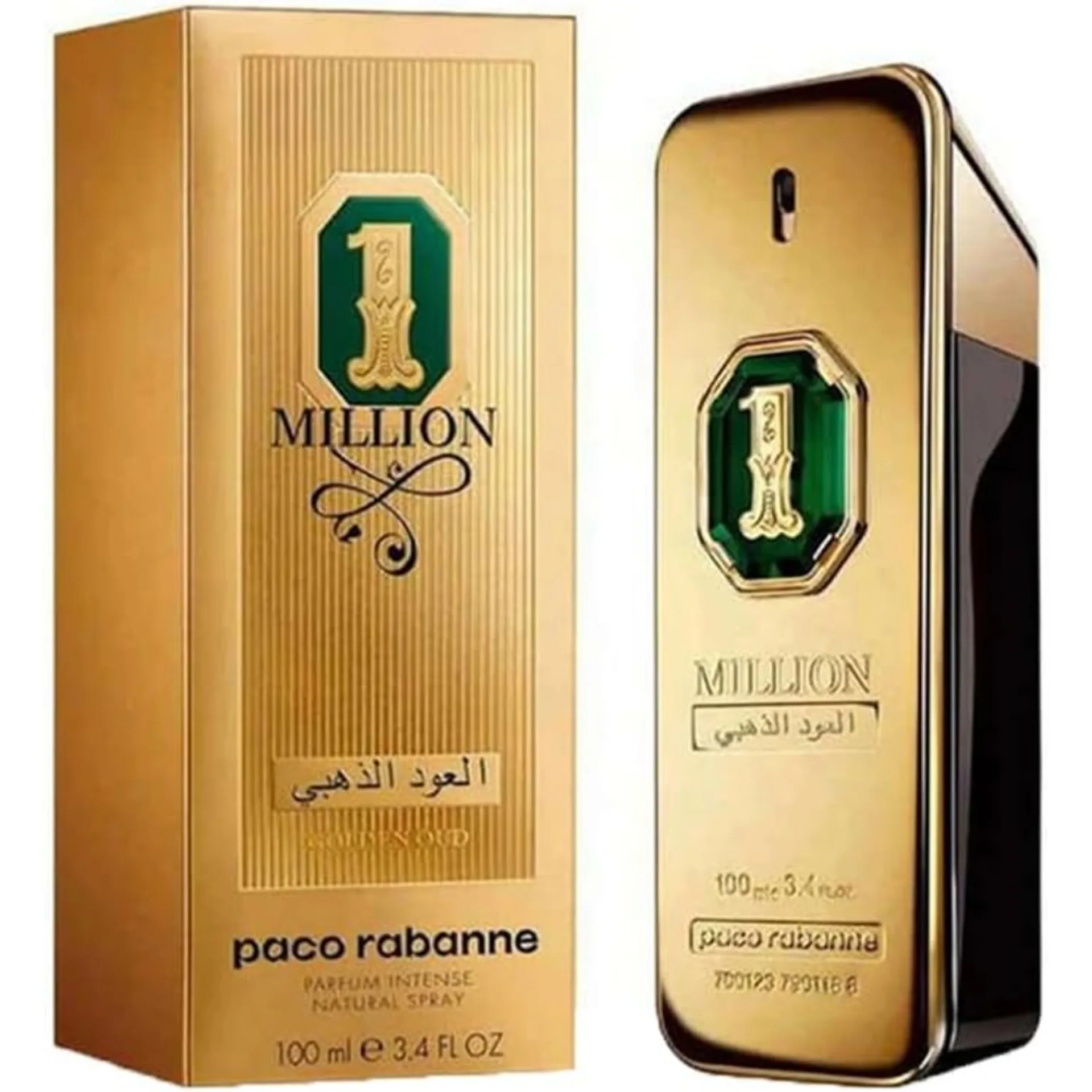 Paco Rabanne 1 Million Golden Oud Intense Parfum 100Ml