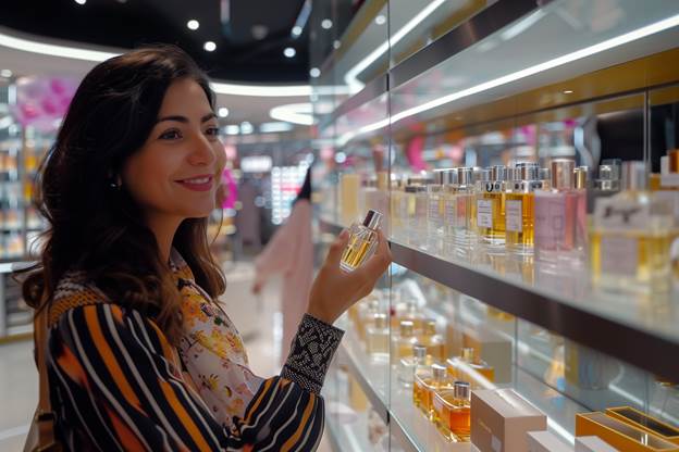 Authentic perfumes shop in Dubai